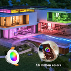 inShareplus 2 Inch Smart Recessed LED Lights, WiFi Downlight 5W 120V, Dimmable RGBCW 2700-6500K Color Changing Ceiling Lighting, Compatible with Alexa/Google, Can Lights with LED Driver 1Pack