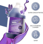 All Purpose Cleaner Concentrate - Advanage 20X The Wonder Cleaner Lavender for All Surfaces Around Bathroom, Kitchen, Oil and Grease, Multi Purpose Cleaner for Household Cleaning Solution | 128 FlOz