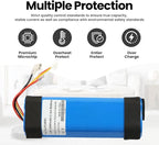 ANTIEE 4000 mAh Vacuum Cleaner Battery for Tineco iFloor 3, Floor One S3, Floor One S3, Breeze Cordless Wet Dry Aspirapolvere Robots 21.6 V