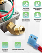 92089 RV Water Heater Gas Valve Fit for Atwood 6 Gallon Water Heaters (G6A-7E，GC6A-7E，GCH6A-7E，GC6AA-7E，GH6-7E) - Replaces 93844, 93870, 92078, 93869, 93321