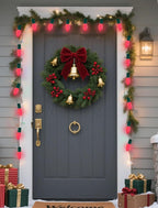 C9 Red Christmas Light Bulbs, 25 Pack C9 Incandescent Replacement Bulbs for Christmas String Light, E17 Intermediate Base, 7Watt Night Lights Bulbs