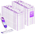 5X Cleaning Power Mop Pads for Swiffer Power Mop, Disposable Power Mop Pad Refills, Replacement Floor Cleaning Refills, Multi-Surface Wood Floor Replacement Pads (42)