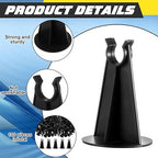 100 Pcs 2-1/4 Inch Length x 1.97 Diameter for Plastic Rebar Chair #3 to #5 Black Heavy Construction Concrete Tool