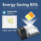 30W LED Wall Pack Light with Photocell 2Pack, 3900LM, 5000K Daylight, LED Wall Lights IP65 Waterproof Outdoor Security Flood Lighting for Yard Garage Warehouse Garden, 100-277VAC, ETL Listed