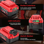TURPOW 7.0Ah Upgraded Designed for Craftsman 20V Battery V20 Lithium Ion Battery for CMCB205 CMCB204 CMCB206 CMCB202 CMCB201 20V Cordless Power Tools, Long Lasting & Fast Charging Working All Day
