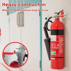 24Pack Fire Extinguisher Mount & Bracket Universal Fire Extinguisher Holder 20Lb Metal Hooks with Screws Wall Mounted Hanger