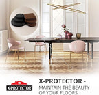 235 pcs Felt Furniture Pads Brown & Black X-Protector! Huge Quantity of Furniture Pads for Hardwood Floors – Your Ideal Wood Floor Protectors for Furniture. Protect Any Type of Hard Floor!