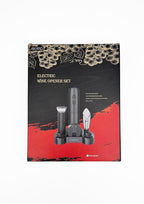 AIKARO - Electric Wine Bottle Opener Automatic Corkscrew, Rechargeable (Set C)