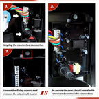RV Water Heater Control Circuit Board with Fuse Compatible with Atwood Dometic 91226, 93305, 93851, 90097, 91346, 91365, GCH6A-10E, GC6AA-10E, GC10A-4E, GCH10A-4E,Electric 12 VDC Gas