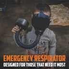 MIRA SAFETY M Kids Mask Respirator Full Face-CBRN