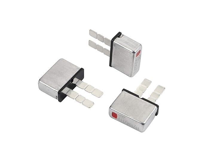 GLOSO E311 UCB Automotive Circuit Breaker, Type 1, Snap Off 3 Sections ATC Balde Terminal (10A, 3 Pack)