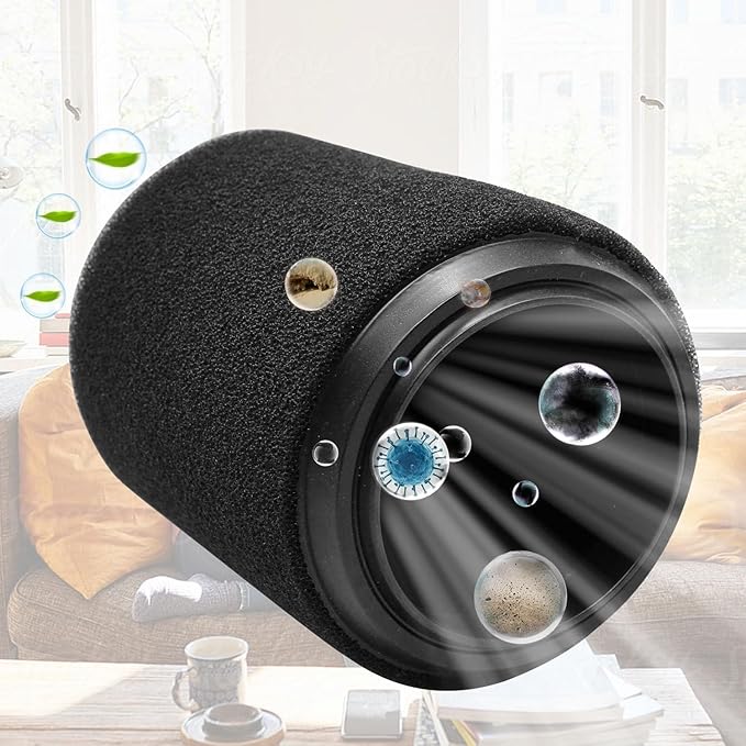 2-Pack VF7000 Filter for Ridgid Shop Vac 5-20 Gallon and Husky 6-9 Gallon Wet/Dry Vacuums, Foam Vacuum Filter Replacement for Wet Applications Only