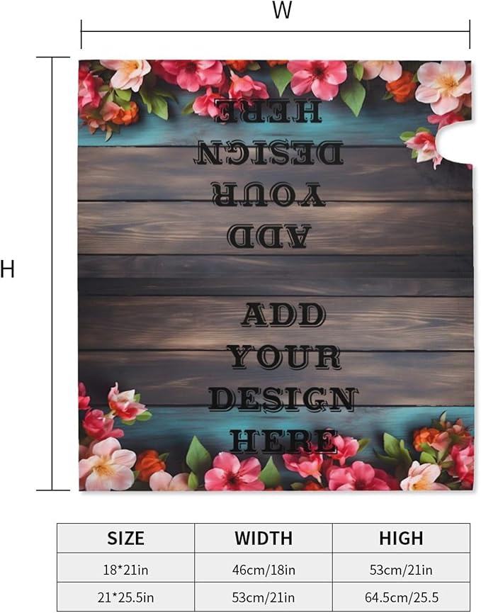 Custom Personalized Mailbox Covers Add Photo Picture Family Name House Address Text Magnetic Mail Cover for Home Garden Yard-5