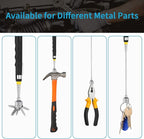 1 Piece 10LBs Telescoping Magnetic Pickup Tool, Magnet Stick Rod Extendable 7" to 30.5" for Men, Birthday, Father's Day, Christmas Gift