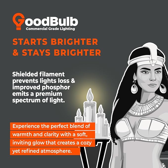 GoodBulb 13 Watt CFL Light Bulbs | 2 Pin GX23 Base 3000K Warm White | 13W High Output 800 Lumens | Single Tube Compact Fluorescent Light Bulbs Plug-in | 10 Pack