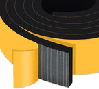 Weather Stripping Door Seal Strip, Adhesive Foam Insulation Tape for Doors and Windows, Sliding Door, SoundProof Weatherproof Air Conditioning Insulation Anti-Bug(2 in x 3/8 Inx 6.5Ft