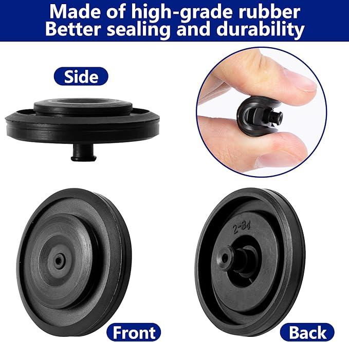 15 Pcs Toilet Fill Valve Seal-83143 Toilet Fill Valves Seal Replacement Compatible with 200,400 and 747 Models-242 Toilet Tank Fill Valve Rubber Seal for 400A Fill Valves