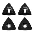 4-Pack Triangle Oscillating Sanding Pads – 3-1/8 Inch Hook & Loop Multi Tool Sanding Attachment for Woodworking, Paint Removal, and Finishing