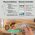 Rechargeable Wall Sconces | Dimmable LED Cordless Lamp with Remote, Motion Sensor, Metal Body | Battery Operated Lights for Decor, Night Light Indoor, Hallway, Bedroom, 1pcs