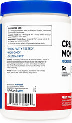 Nutricost Creatine Monohydrate Powder (Fruit Punch, 500 Gram)