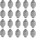 (1/2" Conduit Coupling 20 Pack) Yariwiz 1/2 Plastic Liquid Tight Conduit Coupling
