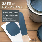 AMY HOWARD AT HOME Chalk-Based One Step Paint for Furniture, Cabinetry, Decor, Finish, and More | No Stripping, Sanding, or Priming | Medium Base | 32 Ounce | Mai Dragon