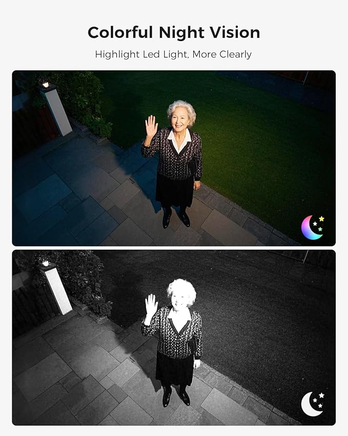 Hiseeu Solar Security Cameras Wireless Outdoor System, 8 Cam-Kit, Expandable to 10CH, No Monthly Fee, Solar-Powered, Home Security Cameras System with 2K Color Night Vision, 2.4G & 5G WiFi, 1TB HDD