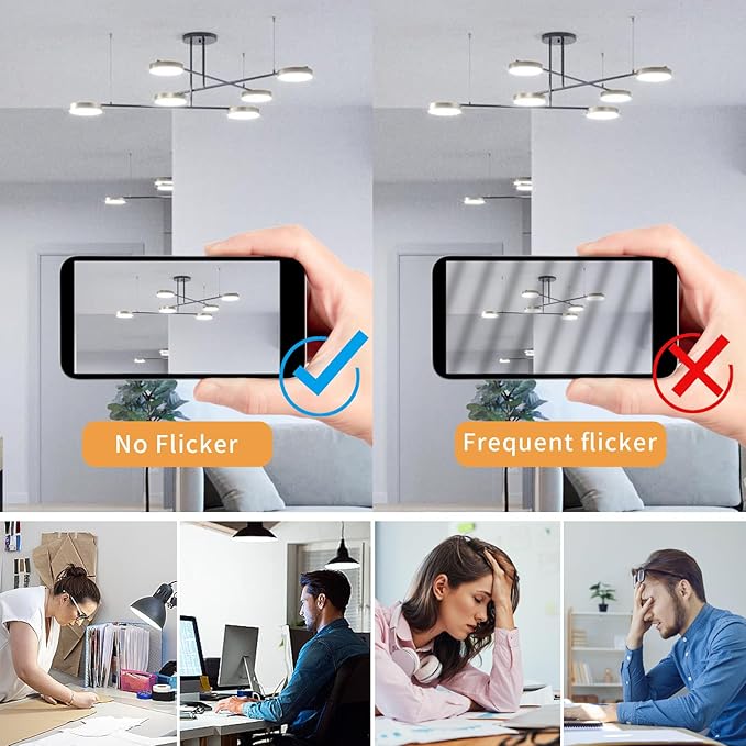 G9 LED Bulb Dimmable 3.2W (30-40W Halogen Bulb Equivalent), Cool White 6000K, 120V 350LM G9 Bi Pin Base Light Bulbs for Chandelier Light, No Flicker, 360° Beam Angle, 6 Pack