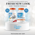 Doctor's Best High Absorption CoQ10 with BioPerine, Gluten Free, Naturally Fermented, Vegan, Heart Health & Energy Production, 100 mg 360 Veggie Caps(Pack of 1)