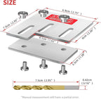 Marsflex Generator Interlock Kit for Square D QO or Homeline 150 or 200 Amp Panels, 1 3/8 Inches Spacing Between Main and Generator Breaker, Professional and Safe Interlock Kit, Easy Installation