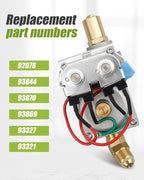 92089 RV Water Heater Gas Valve Fit for Atwood 6 Gallon Water Heaters (G6A-7E，GC6A-7E，GCH6A-7E，GC6AA-7E，GH6-7E) - Replaces 93844, 93870, 92078, 93869, 93321