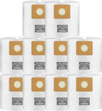 10 PCS Bundle Set 3 Gallon Vac Bags, ALYYDBG Type C 90669 9066900 9066933, All Around Vac Filter Bags