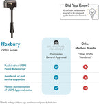 Architectural Mailboxes 7980RZ Roxbury Kit Mailbox, Rubbed Bronze