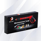 Tool Daily Pressure Washer Gun with Replacement Wand Extension, 30 Degree Curved Rod, 5 Nozzle Tips, 4000 PSI