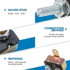 GLOSO Stud Type Circuit Breakers E512, Crosswise Bracket, Auto Reset (T1) - 5 Pack (6A)