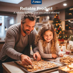 Amico 48 Pack 5/6 Inch LED Disk Lights, Dimmable Flush Mount Ceiling Disc Lights, 2700K/3000K/4000K/5000K/6000K Selectable, 12W Eqv 110W, 1050LM, Low Profile Surface Mount Ceiling Light, ETL&FCC