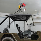 VEVOR Electric Hoist, 2200 lbs 120V Electric Winch with 328 ft Wireless & 14 ft Wired Remote Control, 40 ft Single Cable Lifting Height, Single/Double Slings, Lift Hoist for Garage Warehouse Factory