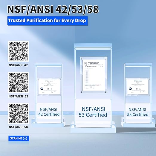 WINGSOL Reverse Osmosis Water Filter, Mineral Alkaline UV Space-Saving Tankless RO System, Remineralize pH+ 12-Layer Filtration Under Sink, NSF/ANSI 42&53&58 Certified, Plug-in Required
