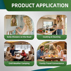 92089 GC10A-4E RV Water Heater Gas Valve Compatible with 10 Gallon Models (G10-1E G10-3E GC10-1E GC10A-2E GCH10A-3E GC10A-3E GC10A-4E) 93844 93870 93321 92078 93869 Valves Parts Assembly