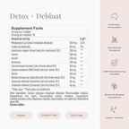 JSHealth Vitamins Detox and Debloat Liver Health Formula | Liver Detox Pills | Debloating Formula with Milk Thistle, Turmeric, Fennel | Liver Cleanse Supplement (120 Tablets)