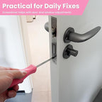 Pink Tool Set for Women, 136-Piece Household Small Tool Set, Toolbox Storage for Home Repairs, Portable Hand Tool Kit for Home Car College