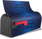 Personalized Magnetic Mailbox Covers Custom Picture/Photo/Text Street Magnetic Mailbox Covers for Garden Yard Home Decor Outdoor