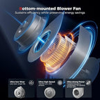 CAMPLUX Climatech 5 150,000 BTU Tankless Water Heater Gas Indoor, 5.28 GPM On Demand Instant Hot Water Heater Natural Gas for Whole House, for 3-5 Persons Family, Indoor Installation, CA528, CSA