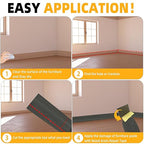 GSCIT Club Dark Walnut Wallpaper, 2.4 inch X 50ft Self Adhesive Wood Grain Repair Tape Dark Walnut Repair Patch for Tables, Chairs, Baseboards, Doors, Windows, Floors, Handicraft DIY.