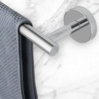 Newfun 10 Pieces Polished Chrome Bathroom Hardware Set - Includes 24inch Towel Bar, Robe Hook, Toilet Paper Holder, Bathroom Accessories Set Stainless Steel Wall Mounted