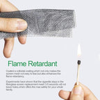 Fiberglass Window Screen Roll 60in x 100ft DIY Custom Screens Replacement Mesh for Windows Doors Patio Screens Premium Pet Proof Screen Porch Screen for Outdoor Kitchens Tree Houses Pool Houses