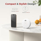 SITERLINK Smoke Detectors 10 Year Battery Operated,UL217-9th Listed Smoke Alarm with Test-Silence Button,Photoelectric Sensor Fire Alarms Smoke Detectors with LED Lights for Home, GS525A (12 Pack)