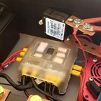 GLOSO J Type Toggle Hydraulic Magnetic Single Pole Circuit Breaker AC/DC Manual Reset Switch Yachts Campers Caravans Red Toggle, 20A, J1P