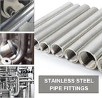 TAISHER 2PCS Stainless Steel Pipe Fittings, 3/4" NPT x 3/4" NPT Female Threaded, 6" Length Nipple Cast Pipe