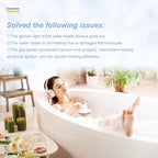 100112330 Water Heater Pilot Assembly Replacement for 9007876 9007877 Compatible with Whirlpool 300 301 Series A.O.Smith, American, State, Kenmore, Reliance